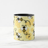 Mug Joli petit motif abeilles (Centre)