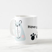 Mug Joli petit ours drôle (Devant gauche)