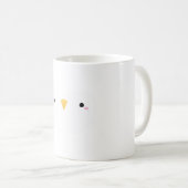 Mug Joli petit visage de pingouin (Devant droit)