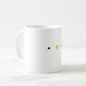 Mug Joli petit visage de pingouin (Devant gauche)