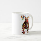Mug Joli Pitbull Amoureux des chiens Funny Noël cadeau (Devant droit)