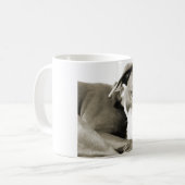 Mug joli pitbull endormi paresseux (Devant gauche)