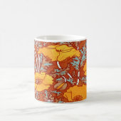 Mug Joli Poppy Orange Art Nouveau (Centre)