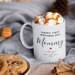 Mug Joli "Première fête des mères" personnalisé pour P