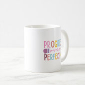 Mug Joli Progrès Plutôt que Perfection Professeur Cray (Devant droit)