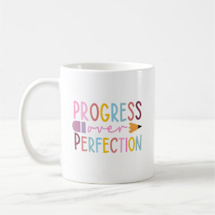 Mug Joli Progrès Plutôt que Perfection Professeur Cray