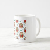 Mug Joli pull de Noël pour hérisson (Devant droit)