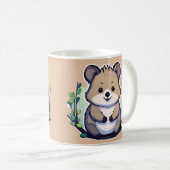 Mug Joli Quokka Cartoon (Devant droit)