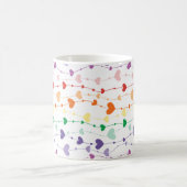 Mug Joli Rainbow Hearts Motif cuisine (Centre)