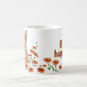 Mug Joli renard dans les fleurs d'hélium (Centre)