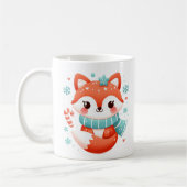 Mug Joli renard d'hiver (Gauche)