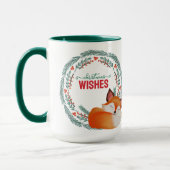 Mug Joli renard endormi Noël (Gauche)