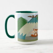 Mug Joli renard solitaire (Gauche)