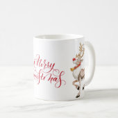 Mug Joli Rendeer Cartoon Joyeux Noël (Devant droit)