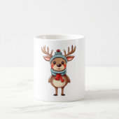 Mug Joli renne avec Noël à l'Écharpe (Centre)
