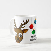 Mug Joli renne de Noël (Devant gauche)
