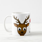 Mug Joli renne de Noël (Gauche)