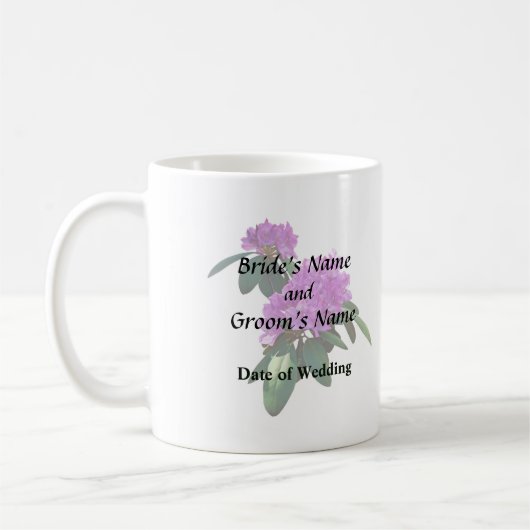 Mug Joli Rhododendron rose (Gauche)