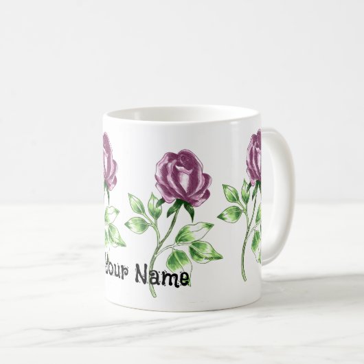 Mug Joli Rose (Devant droit)