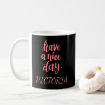 Joli Rose Cadeau de Typographie pour une Bonne Jou
