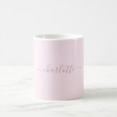Mug Joli rose et blanc doux (Centre)