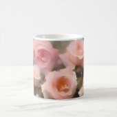 Mug Joli rose roses aquarelle peinture (Centre)