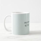 Mug Joli Ruban Bleu de Pretty Kitty (Gauche)