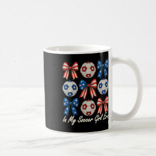 Mug Joli Ruban Coquette Fille de Football Rétro pour F