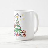 Mug Joli sapin de Noël (Devant droit)