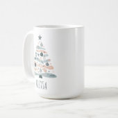 Mug Joli sapin de Noël bohème (Devant gauche)