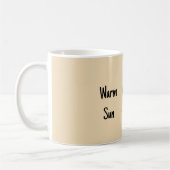 Mug Joli Soleil Chaud Avec Chapeau (Gauche)