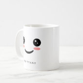 Mug Joli sourire visage Kawaii (Devant gauche)