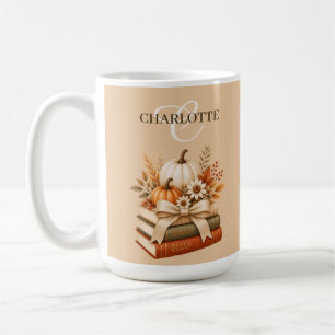 Mug Joli souvenir floral d'automne livresque