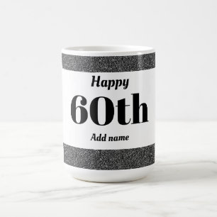 Mug Joli style personnalisé cadeau d'anniversaire 60e