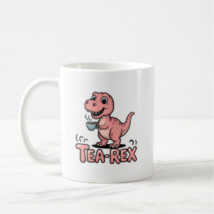 Mug Joli Tea-Rex Rose Dinosaure – Ça arrive de boire !