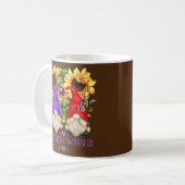 Mug Joli Tournesol Gnome Pour Les Femmes Et Les Hommes (Devant gauche)