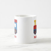 Mug Joli train coloré pour garçons (Centre)