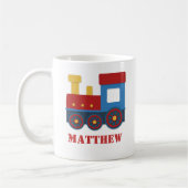 Mug Joli train coloré pour garçons (Gauche)