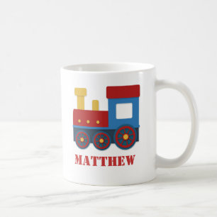 Mug Joli train coloré pour garçons