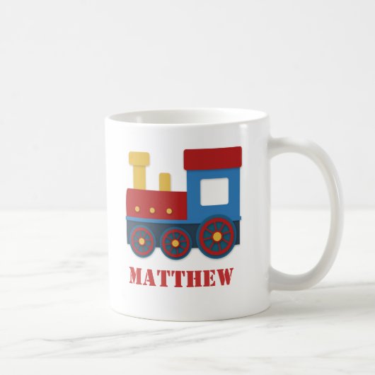 Mug Joli train coloré pour garçons (Droite)