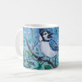 Mug Joli travail d'art sur l'observation des oiseaux (Devant gauche)
