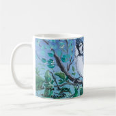 Mug Joli travail d'art sur l'observation des oiseaux (Gauche)