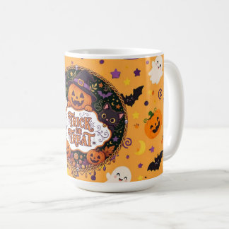 Mug Joli Trick or Treat Halloween Soirée Fantôme