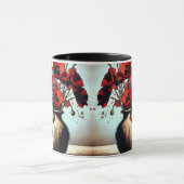 Mug Joli Vase de Red Poppies (Centre)