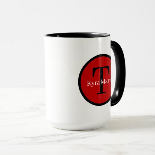 Mug Joli Vétérinaire amoureux des animaux ajouter nom (Devant droit)