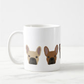 Mug Joli visage de Bulldog français (Gauche)