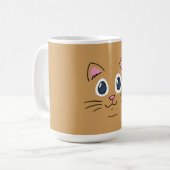 Mug Joli visage de chaton (Devant gauche)