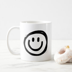 Mug Joli visage de sourire noir