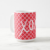 Mug Joli XOXO de la Saint-Valentin (Devant gauche)