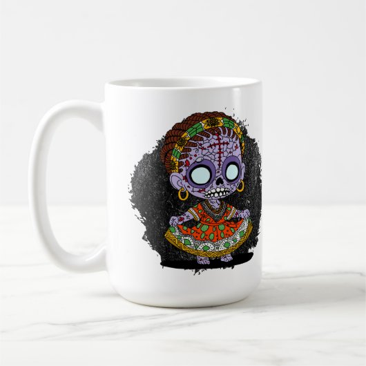 Mug Joli Zombie angolais (Gauche)